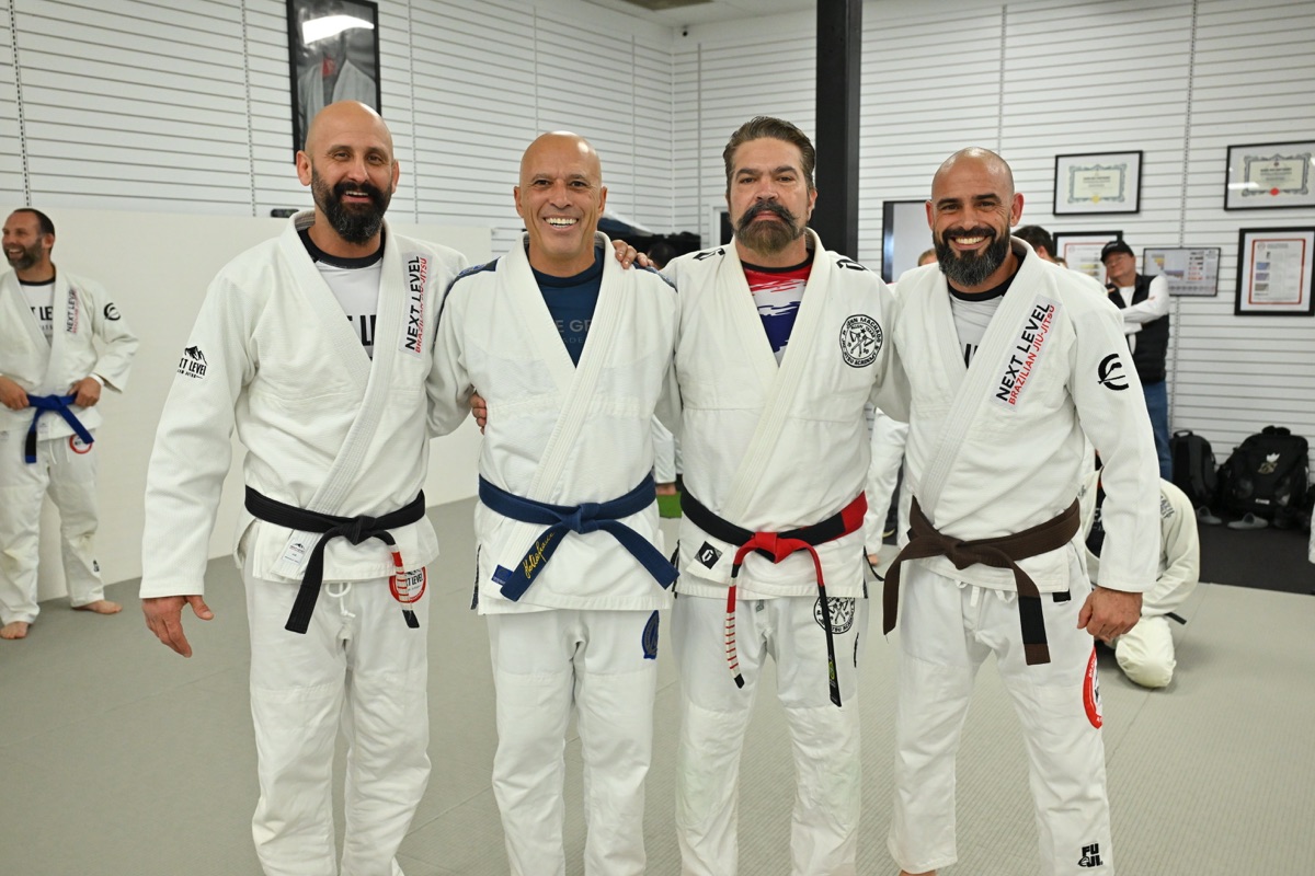 Students and guests at the Grand Opening